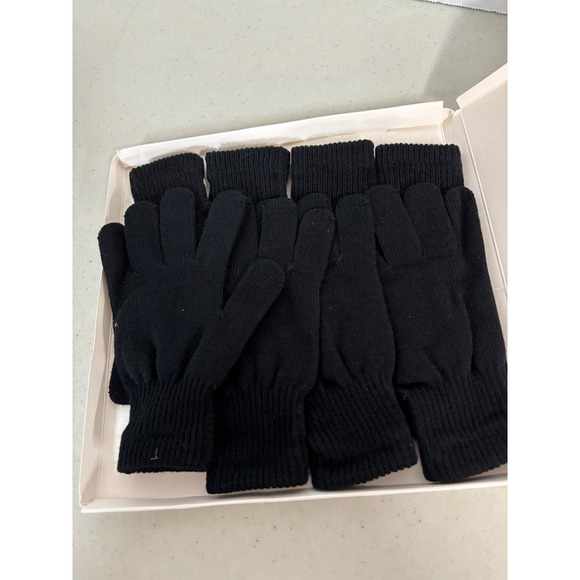 Celcoreery Accessories - New Celcoreery 4 Pairs Winter Magic Gloves Black Knit Stretchy Full Finger  NEW